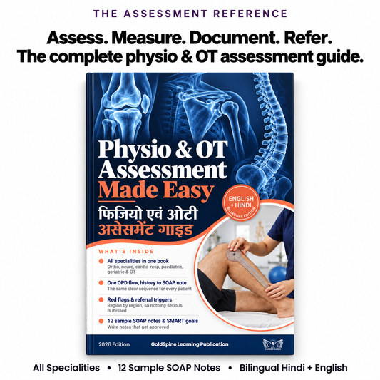 Physio & OT Assessment Made Easy - English + हिंदी