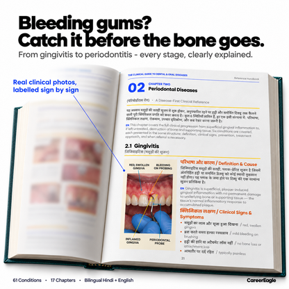 The Clinical Guide to Dental & Oral Diseases - हिंदी + English