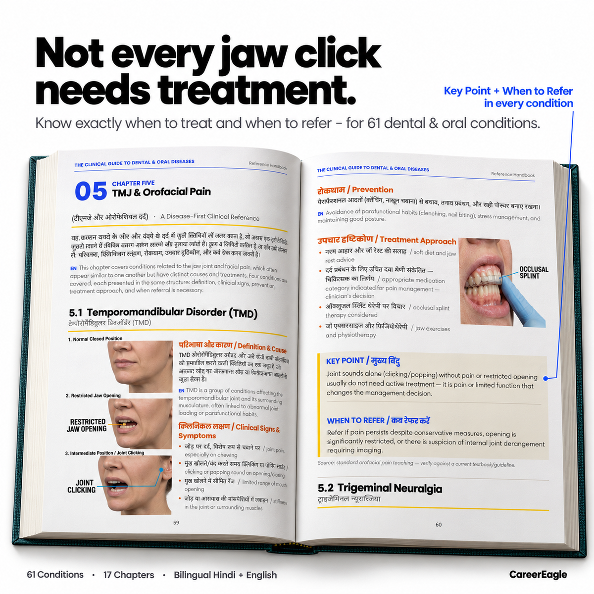 The Clinical Guide to Dental & Oral Diseases - हिंदी + English