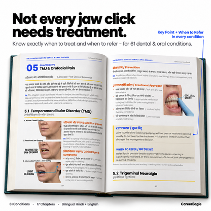 The Clinical Guide to Dental & Oral Diseases - हिंदी + English