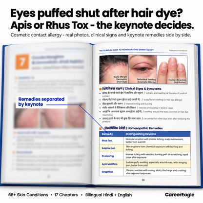 The Clinical Guide to Homoeopathic Dermatology - हिंदी + English