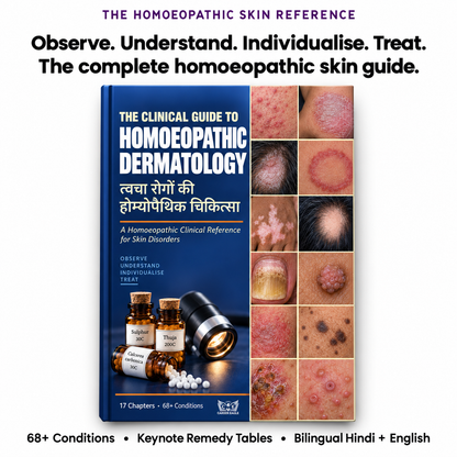 The Clinical Guide to Homoeopathic Dermatology - हिंदी + English
