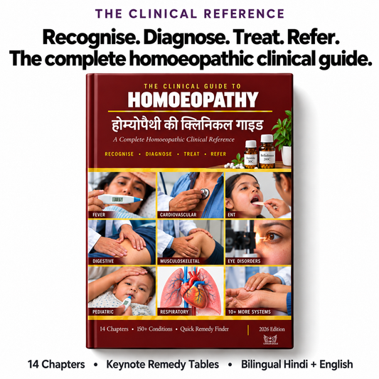 The Clinical Guide to Homoeopathy - हिंदी + English