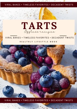 50+ Eggless Tart Recipe Book Digital