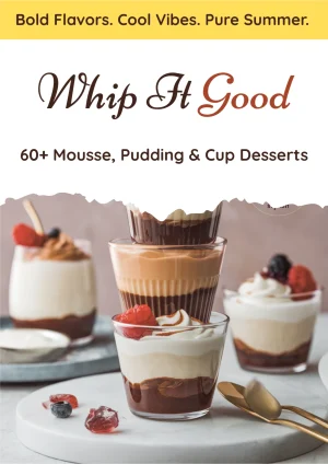 60+ Mousse, Pudding & Cup Desserts Digital